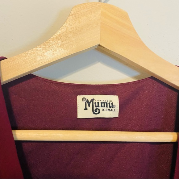 Stunning Sophia FLOWY Chic Merlot/Burgundy Wrap Maxi Dress & or Bathing Coverup! - Picture 4 of 8